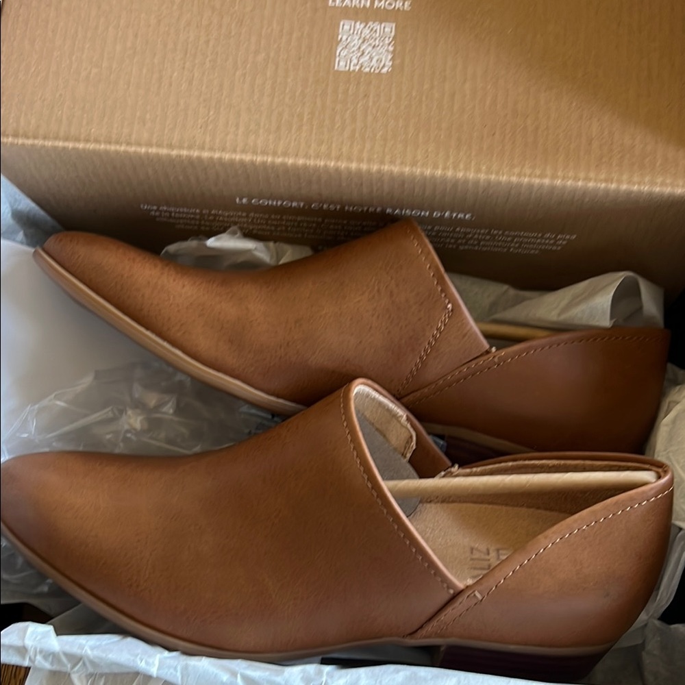 Brown Women's Slip-On Shoes